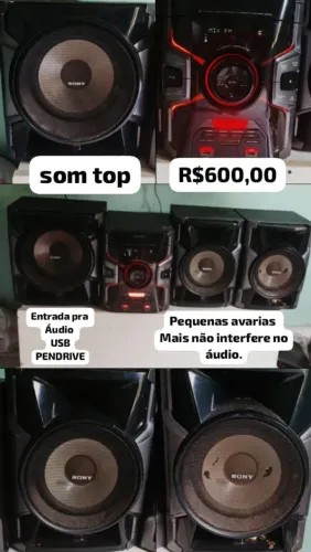 Aparelho de som Sony