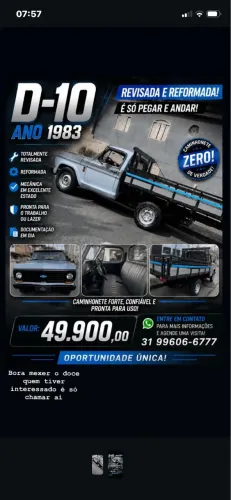 Caminhonete D10