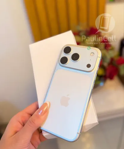 IPhone 17 Pro 256GB prata novinho 