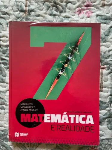 Livro Matemática Vol. 7 Atual Editora  