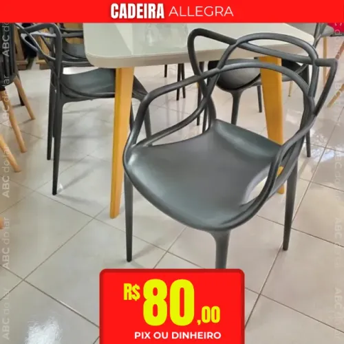 CADEIRA ALLEGRA PRETA