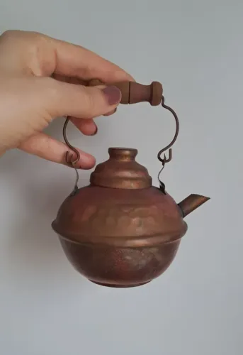 Mini chaleira de cobre!