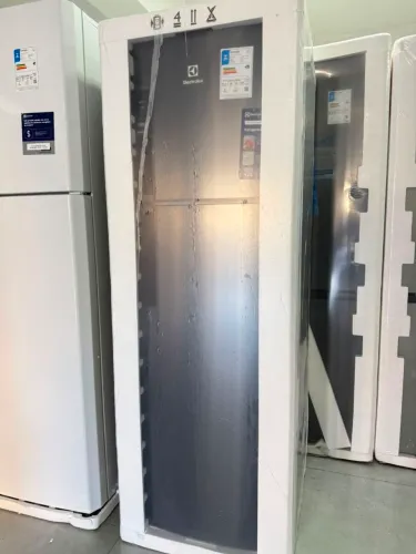 Geladeira Electrolux Frost Free 380L AutoSense Inverter Black Inox Look (IF41B) nova<br>