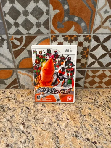 Nintendo Wii - Kamen Rider Climas Heroes versão JPN
