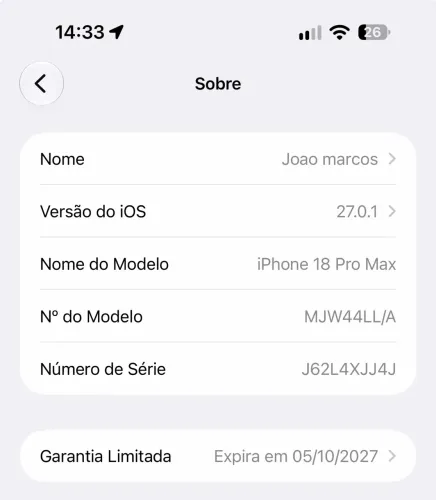 18 pro max 256 GB