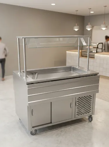 Balcão Refrigerado em Aço Inox