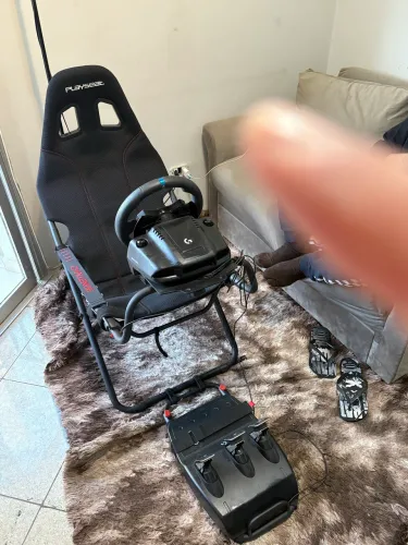 Playseat Challenge + Volante Logitech XBOX