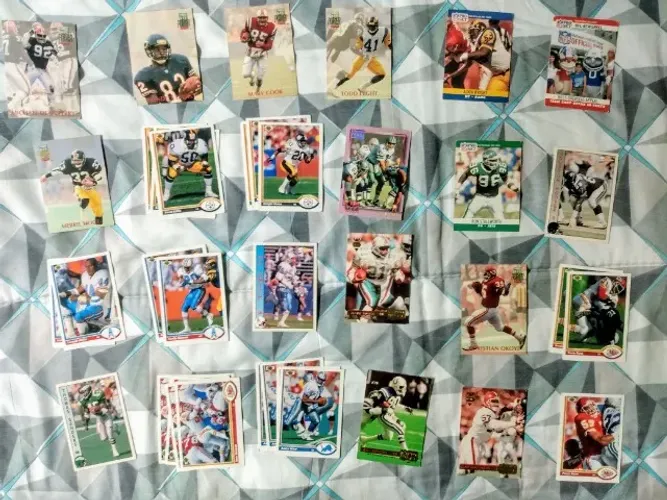 38 Cards NFL - anos 90 - Frete Grátis