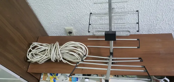 Antena digital externa para todos os modelos de TVs