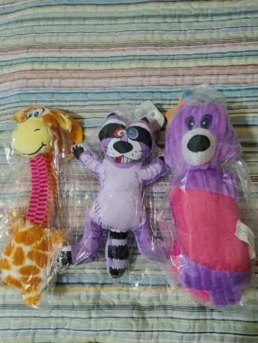 Queima estoque brinquedos para cães 10 brinquedos + 3 comedouros