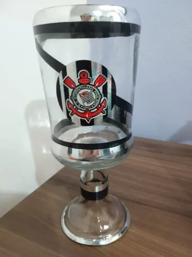 Taça Artesanal Tema Corinthians