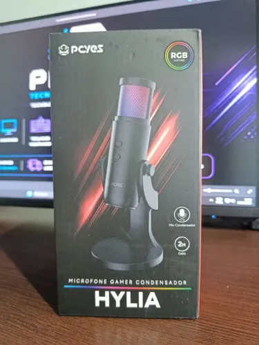 Microfone Gamer Hylia USB Novo