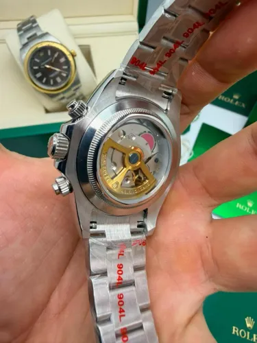 Nova Cor Rolex Daytona Fundo Transparente
