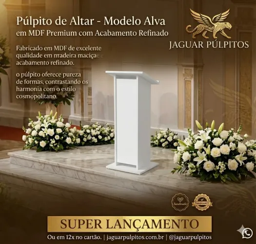 Púlpitos Alva / Altar Alva 