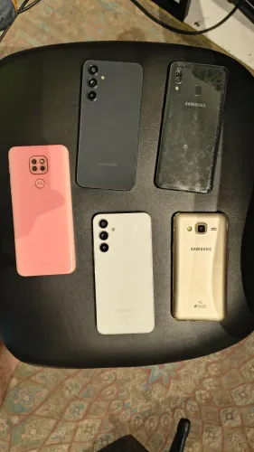 5 - celulares para conserto ou retirada de peças - Samsungs A54 5G, Moto G9 Play, A20, J5