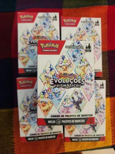 Pokemon TCG Combo booster box Evoluções Prismaticas