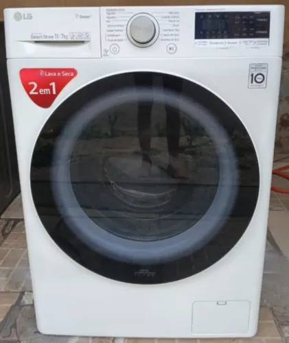 Lava e seca LG INVERTER CV5 11kg com INTELIGÊNCIA ARTIFICIAL
