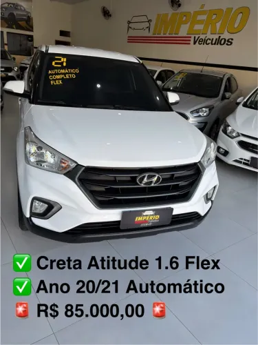 Hyundai Creta Attitude 1.6 16V Flex Aut. 2021