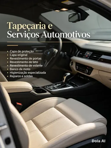 Tapeçaria Serviços automotivo