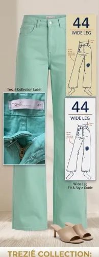Calça jeans wide leg