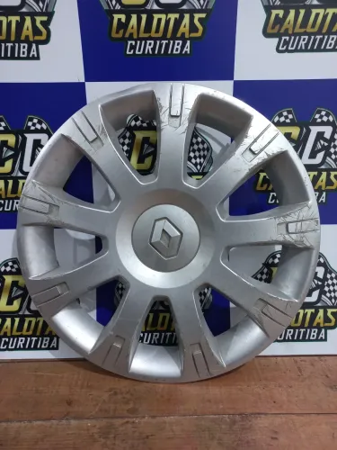 Calota Renault Sandero Logan e Clio aro 14 original usada por R$30,00. Disk entrega 