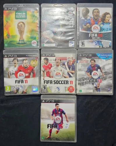 Lote - Futebol - PS3
