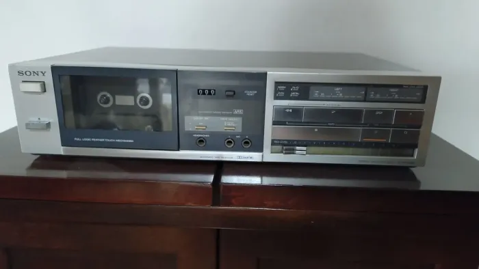 Sony toca fitas tape deck K7 gravador TC-FX33BS raridade 