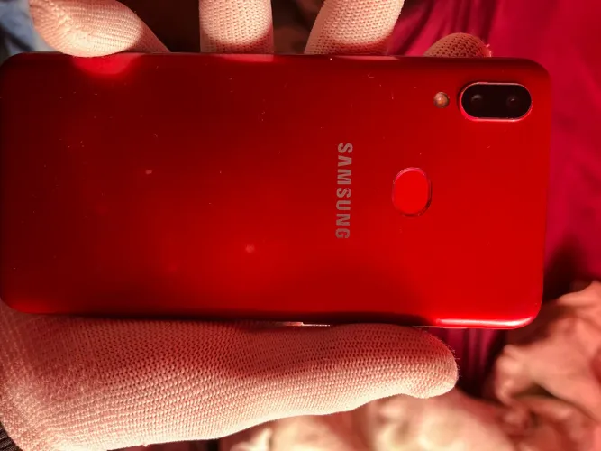 samsung A10s tela trincada 32gb, quebra galho