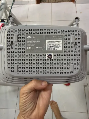 Roteador TP-Link Archer C50 AC1200 Dual Band Wi-Fi 4 Antenas Funcionando - Oportunidade