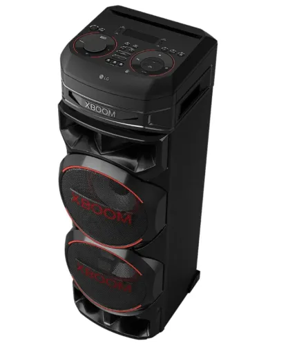 NOVO Caixa de Som LG Xboom RNC9 com Bluetooth Função DJ 410W Bivolt Preto