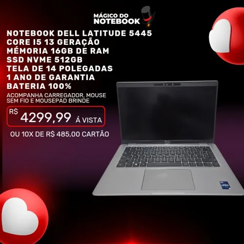 Notebook Dell Latitude i5 13° geração