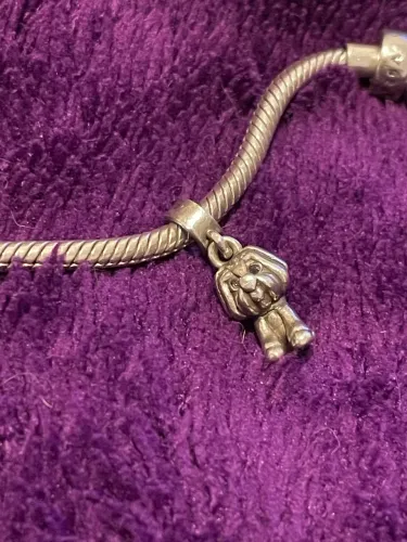 PINGENTE LIFE PET MALTES EM PRATA 925 