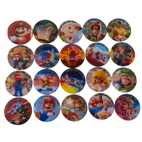 Coleção de tazos Mario o Filme