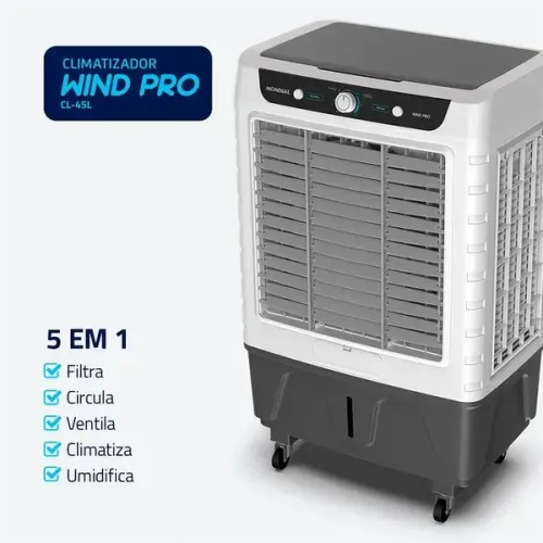 NOVO Climatizador 230W 127v Mondial Wind Pro CL-45L #novo
