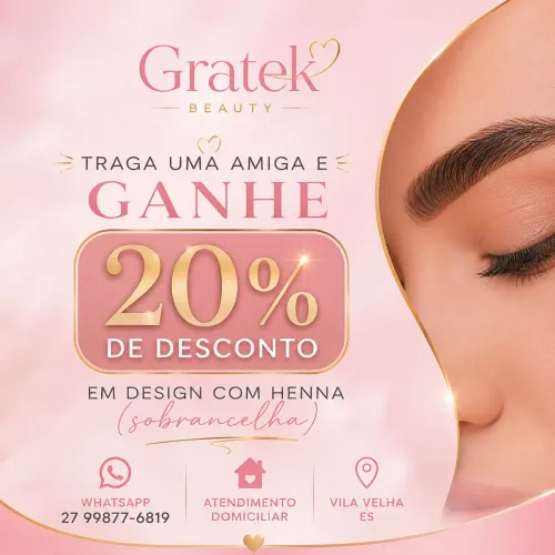 PROMOÇÃO DESIGN COM HENNA