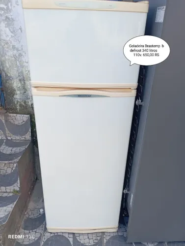 Geladeira Brastemp defrost 340 litros entregamos