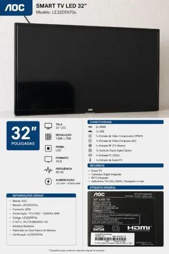 TV AOC 32"