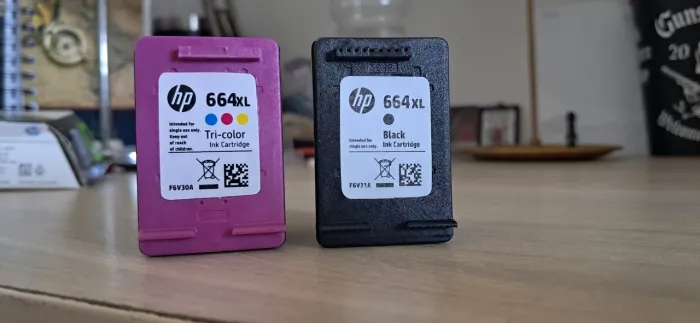 Hp 664 xl preto e color