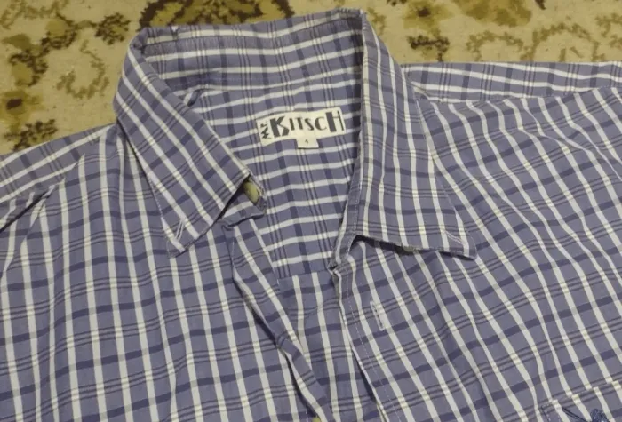 Camisa Social Manga Longa Xadrez (Kitsch)