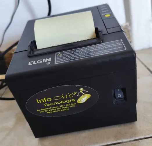 Impressora De Cupom Elgin I9 - Ethernet (rede) / Usb Nfce
