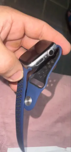 Apple Watch Series 5 GPS 44mm - Completo com Caixa e Nota Fiscal