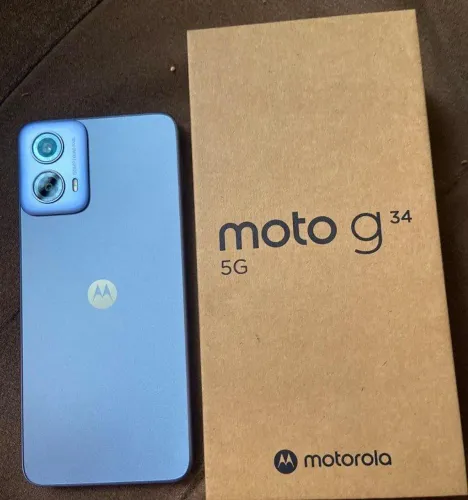 Moto G34 5g 128GB memória interna 4GB de ram