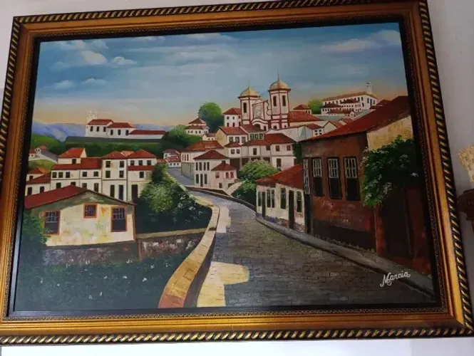 vendo quadro pintura oleo
