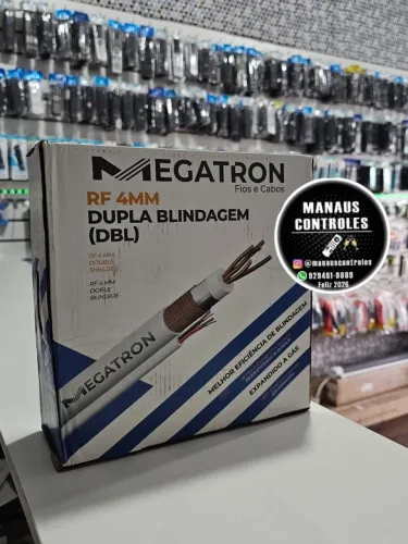 Cabo coaxial blindado ( megatron) R$120 valor a vista 