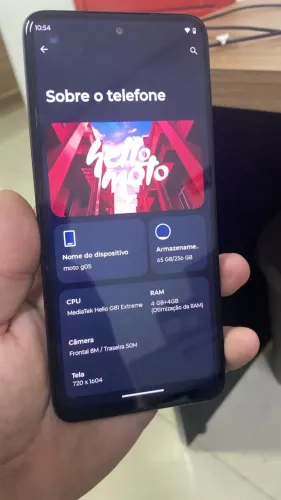 Telefone novo sem marca de uso