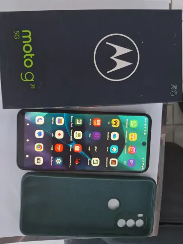 Vendo celular Motorola g 71 ótimo estado 128gb