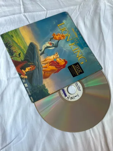 LaserDisc O Rei Leão / The Lion King (Walt Disney, Edição Letterbox THX)