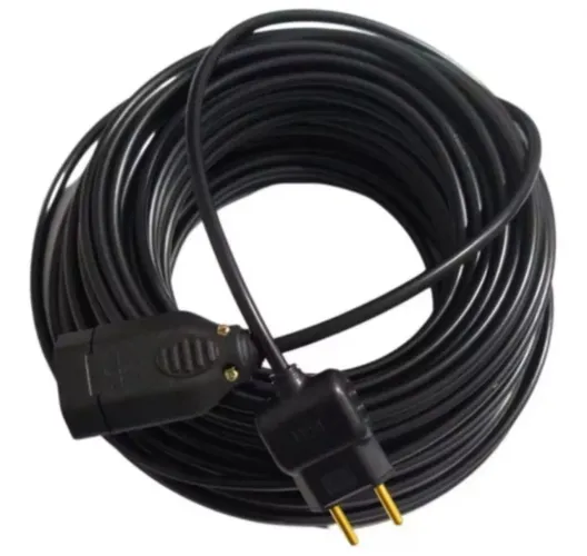 EXTENSÃO ELÉTRICA 10M CABO PP FIO 2X1 