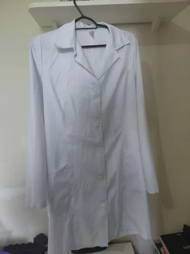 Jaleco de laboratório