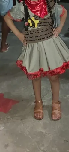 Vestido de cangaço 
